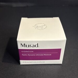 Murad Hydration Hydro Dynamic Ultimate Moisture Cream 0.5oz Smooth Texture